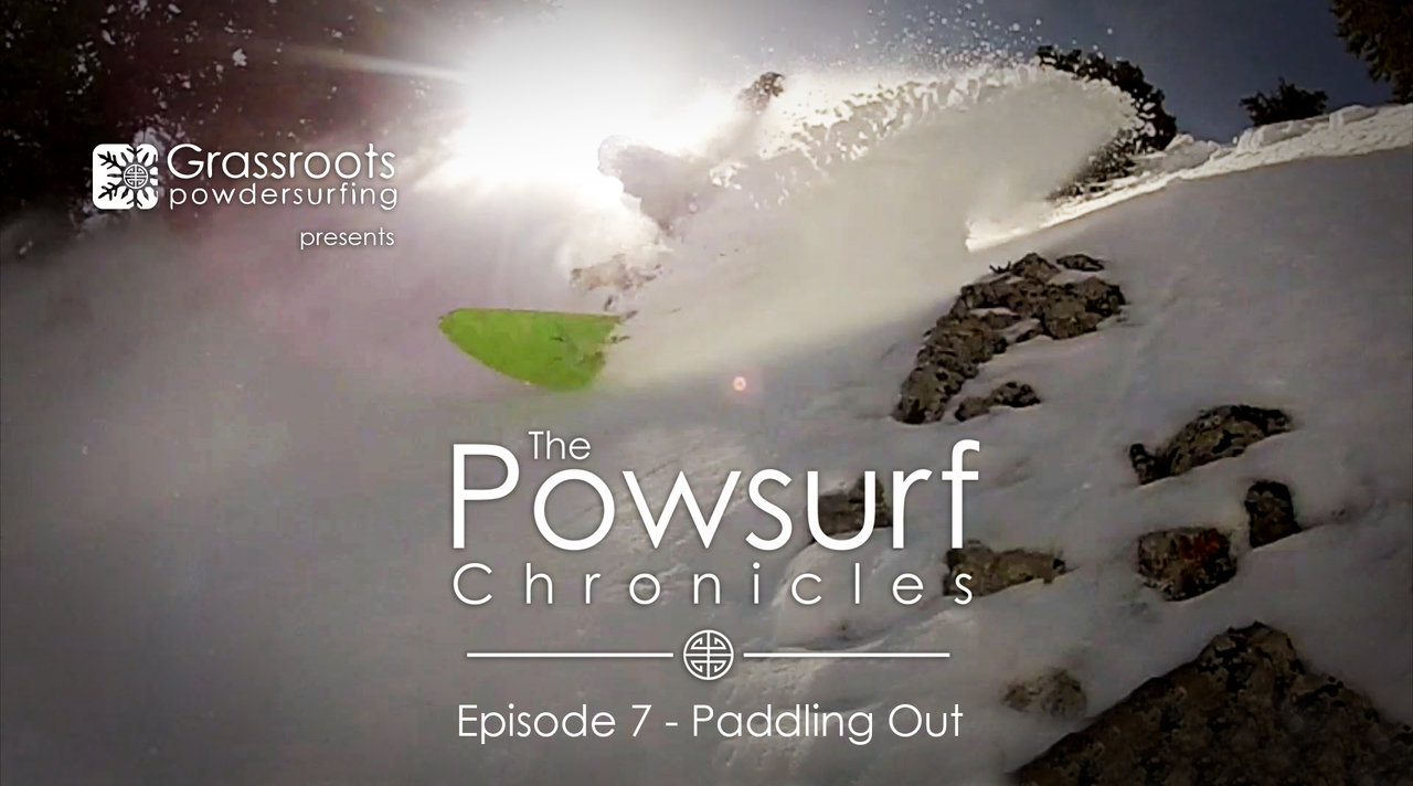 Powsurf Chronicles Episode 7, Paddling Out