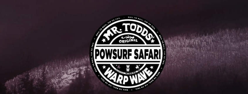 Grassroots Powdersurfing Powsurf Safari story featured in Snowboard Magazine