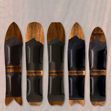Exotic Wood Topsheet Powsurfers