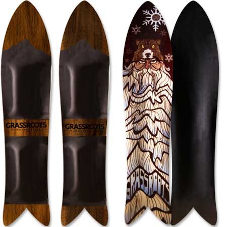 Grassroots Megalodon exotic woods