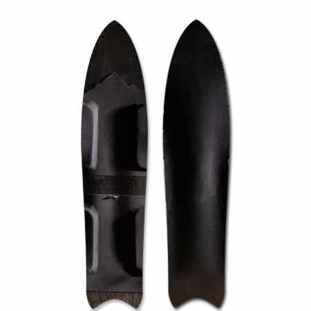 Barracuda 3D 140cm - Black on Black