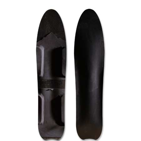 Slasher 140cm 3D Powsurfer - Black on Black