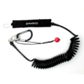 Coil Powsurf Leash with Quick Release Black USA Made