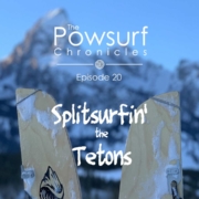 Splitsurf the Tetons graphic