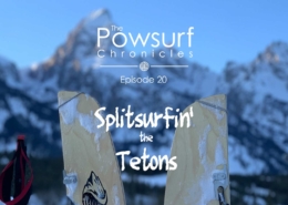 Splitsurf the Tetons graphic