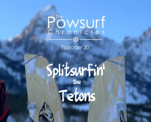 Splitsurf the Tetons graphic