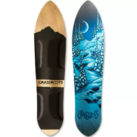 Grassroots Powder Slut 140cm ボード Powder Slut 140cm Powsurfer - Grassroots Powdersurfing