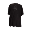 Grassroots Drop Logo T Gray Scale Black on Black