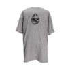 Grassroots Drop Logo T Gray Scale Black on Heather