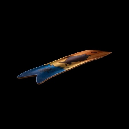 Keiko 110 Child Powsurfer Base Contours