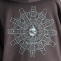 Powsurf Sacred Geometry Hoody Detail