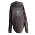 Powsurf Sacred Geometry Hoody Back Gunmetal