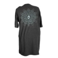 Powsurf Sacred Geometry T-shirt Charcoal Back