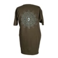 Powsurf Sacred Geometry T-shirt Moss Back
