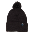 Charcoal Grassroots Pom Beanies