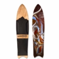 Barracuda 140cm 3D Powsurfer with Stag Graphic and Engraved Top