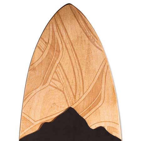 Barracuda 3D 140cm Powsurfer - Grassroots Powdersurfing