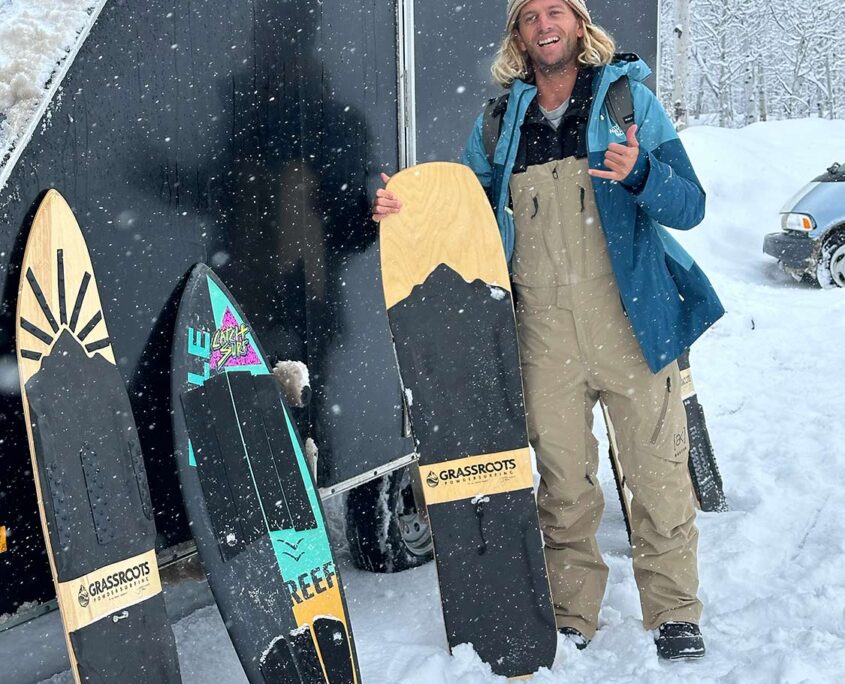 Blair Conklin at the lot