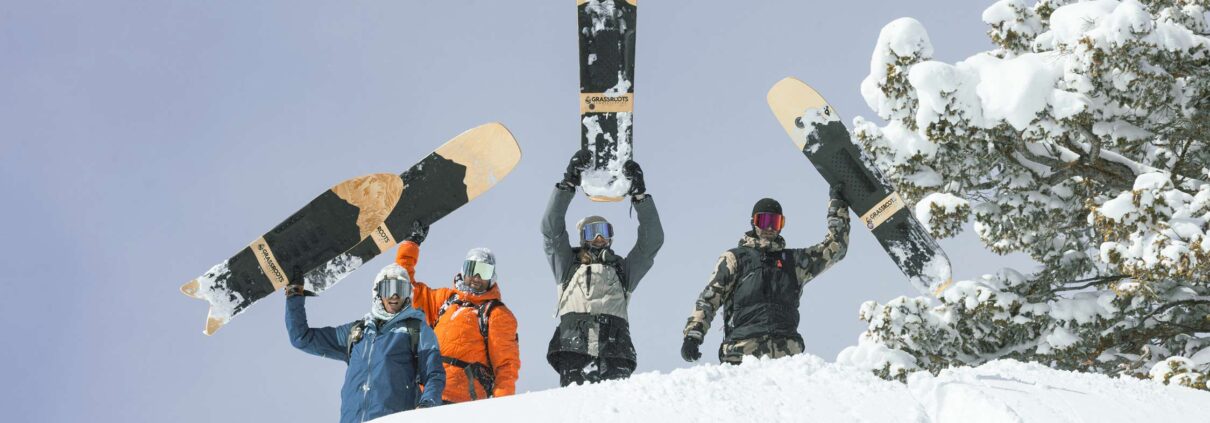 Powsurf Crew with Blair Conklin