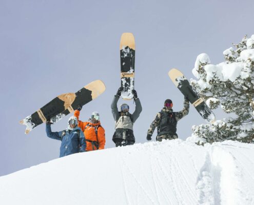 Powsurf Crew with Blair Conklin
